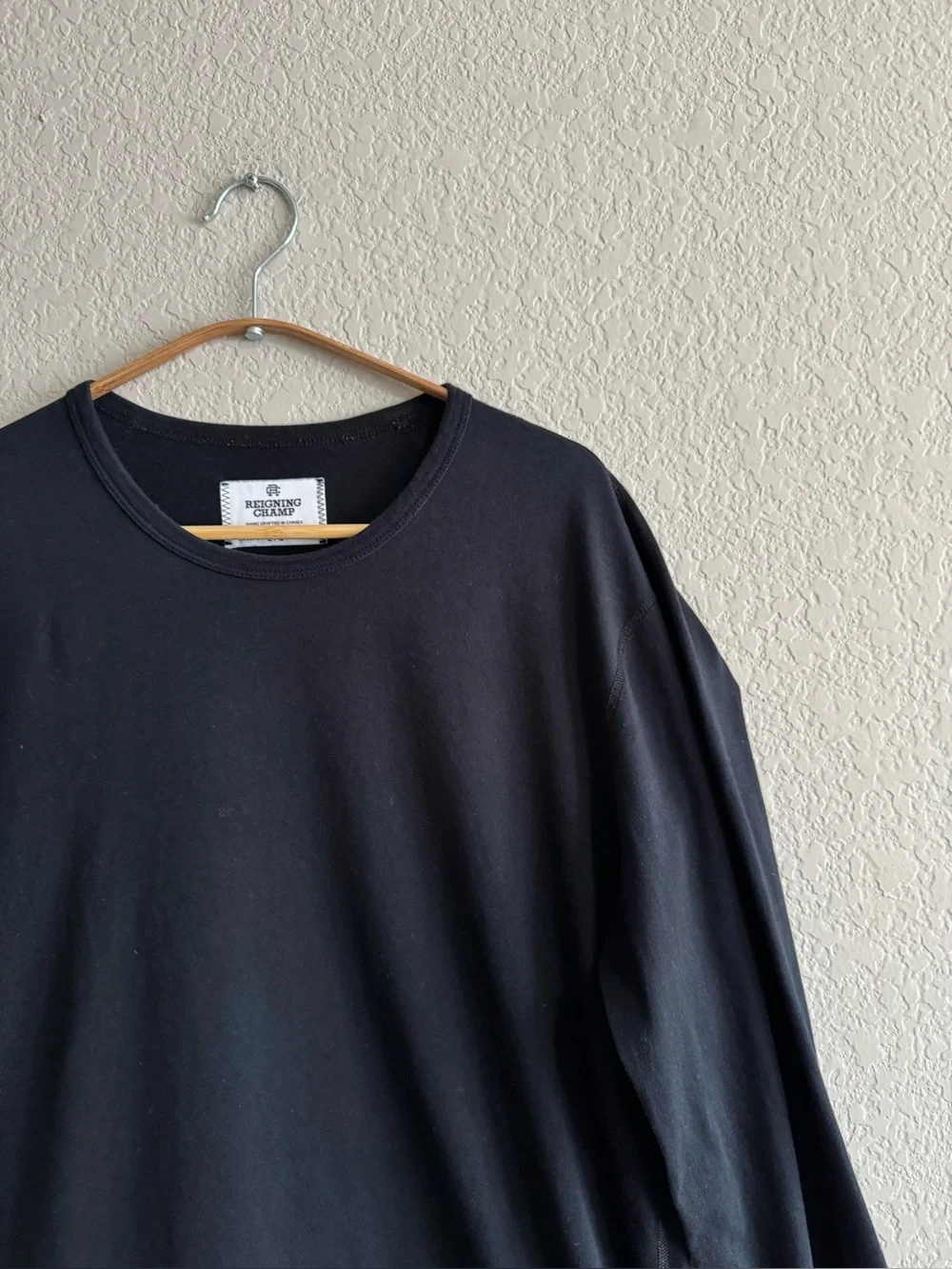 Reigning Champ L/S Tee Shirt Large